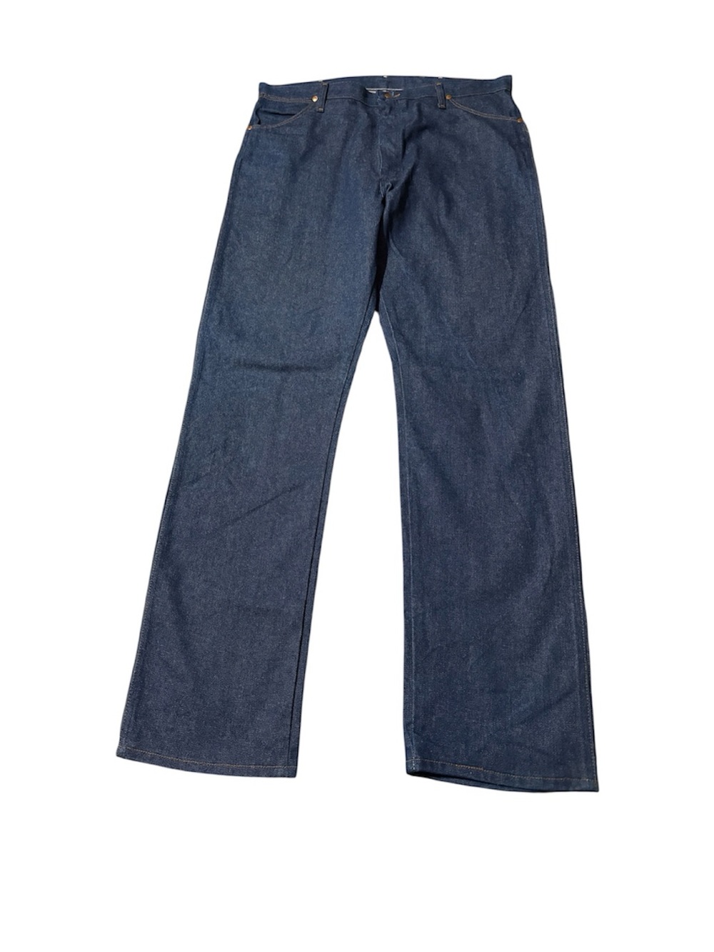 Wrangler Men’s Dark Blue Denim Jeans - Picture 3 of 8